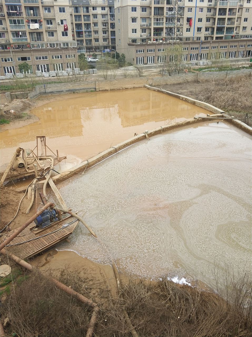 浦城沉淀池淤泥清理-厂区废水池淤泥清淤