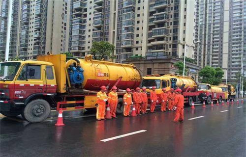 浦城市政管道清淤