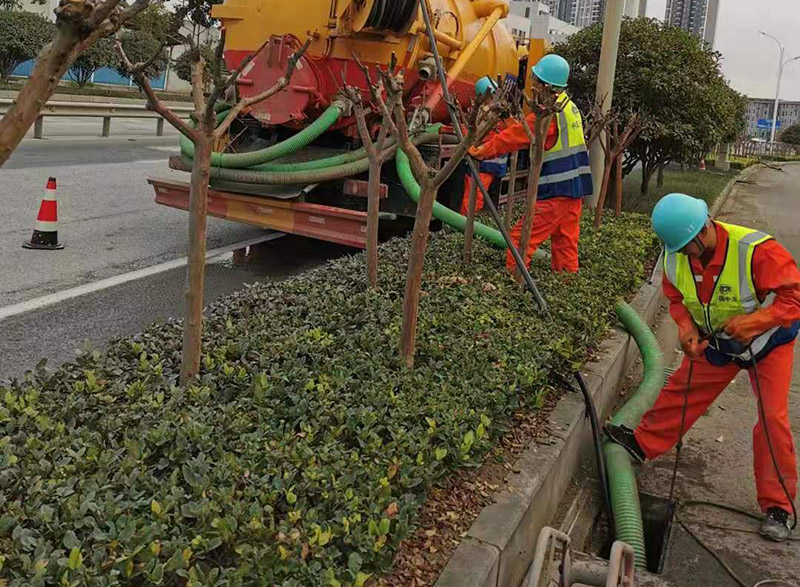 浦城市政管道清淤